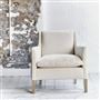 Milan Chair - Tortona - Chalk - Beech Leg