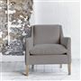 Milan Chair - Tortona - Zinc - Beech Leg