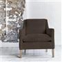 Milan Chair - Tortona - Charcoal - Beech Leg