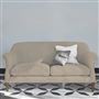 Paris 2.5 Seat Sofa - Tarazona - Natural - Walnut Leg