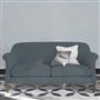 Paris 2.5 Seat Sofa - Tortona - Dusk - Walnut Leg