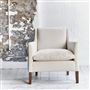 Milan Chair - Tortona - Chalk - Walnut Leg