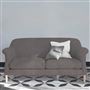 Paris 2.5 Seat Sofa - Tortona - Graphite - Beech Leg