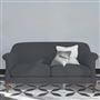 Paris 2.5 Seat Sofa - Cassia - Granite - Walnut Leg