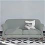 Paris 2.5 Seat Sofa - Cassia - Zinc - Walnut Leg