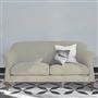 Paris 2.5 Seat Sofa - Cassia - Dove - Walnut Leg