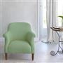 Paris Chair - Brera Lino - Pale Jade - Walnut Leg