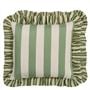 berkeley stripe celadon cushion