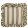 berkeley stripe natural cushion