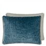 mazarin teal cushion