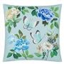 Mira Flores Cobalt Cushion - Reverse