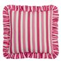 Burlington Stripe Fuchsia Cushion