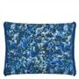 Tarakan Cobalt Outdoor Cushion - Reverse