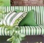 Brera Lino Emerald & Capri Linen Cushion