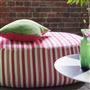 Brera Lino Cerise & Grass Decorative Pillow