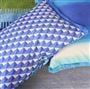 Tarakan Cobalt Outdoor Decorative Pillow