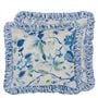 Craven Street Flower Woad Cushion