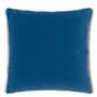 Varese Denim & Teal Cushion - Reverse