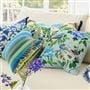 Miraflores Cobalt Cotton Decorative Pillow 