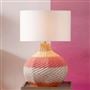 Brera Pimento Raffia Large Table Lamp