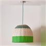 Brera Emerald Raffia Ceiling Pendant