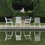 Hay Palissade White Armchair