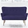 Florence - Two Seater - Beech Leg - Cassia Dewberry
