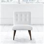 Eva Chair - Walnut Leg - Brera Lino Alabaster