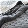 Sevanti Graphite & Pink Quilted Pillowcases