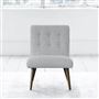 Eva Chair - Walnut Leg - Brera Lino Graphite
