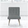 Eva Chair - Beech Leg - Brera Lino Zinc