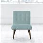Eva Chair - Walnut Leg - Brera Lino Celadon