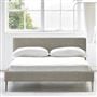 Square Low Bed -  Superking  -  Beech Leg  -  Conway Natural