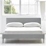 Square Low Bed -  Superking  -  Beech Leg  -  Conway Platinum