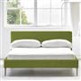 Square Low Bed -  Superking  -  Beech Leg  -  Cassia Apple