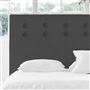 Polka Alto Headboard - Self Buttonss - Double - Rothesay Smoke