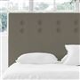 Polka Alto Headboard - Self Buttonss - Double - Rothesay Pumice