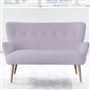 Florence Sofa - Self Buttons - Beech Leg - Conway Orchid