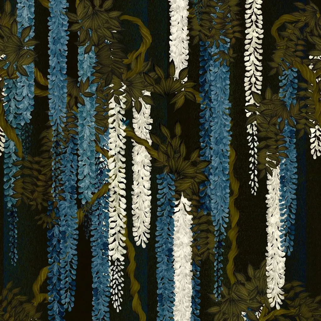 Wisteria Alba Ruisseau Wallpaper Christian Lacroix Designers Guild