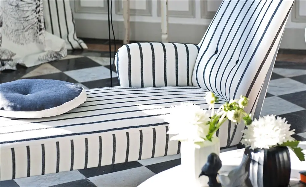 Brera Rigato Stripe Fabrics Designers Guild Essentials