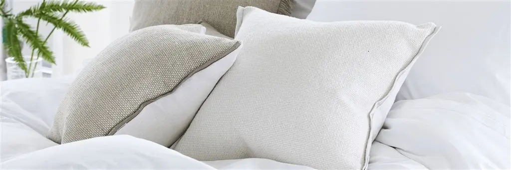 White Collection Decorative Pillows Designers Guild   74418