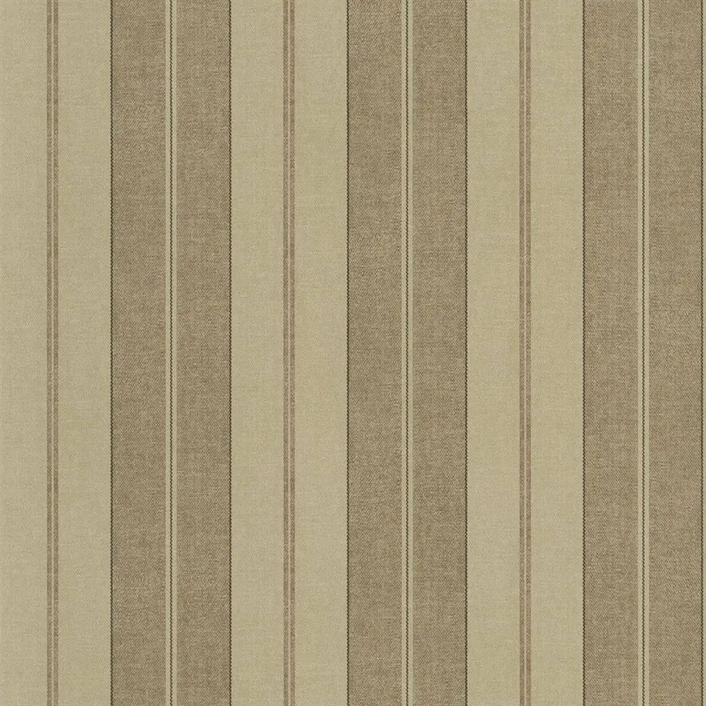 Monteagle Stripe by Ralph Lauren - Light Grey - Wallpaper - PRL5002/06