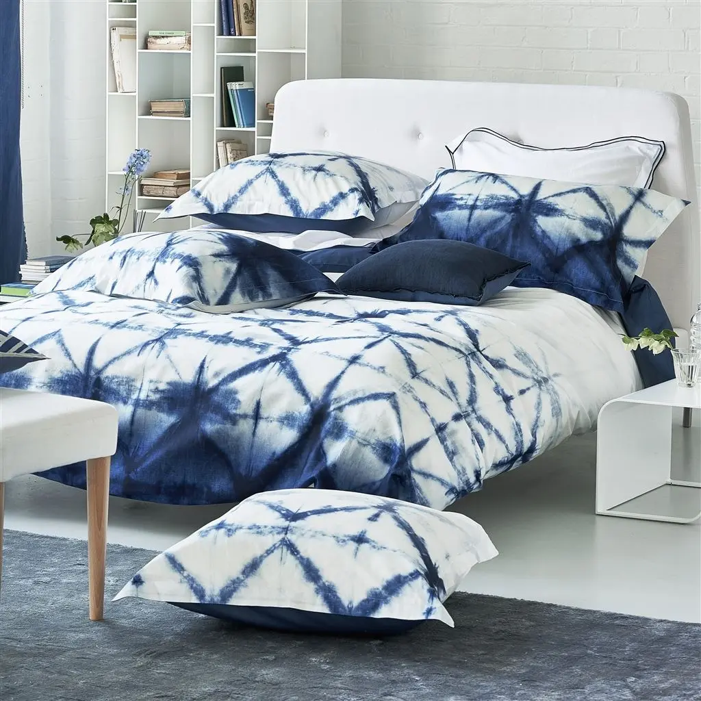 Seraya Indigo Bedding Designers Guild