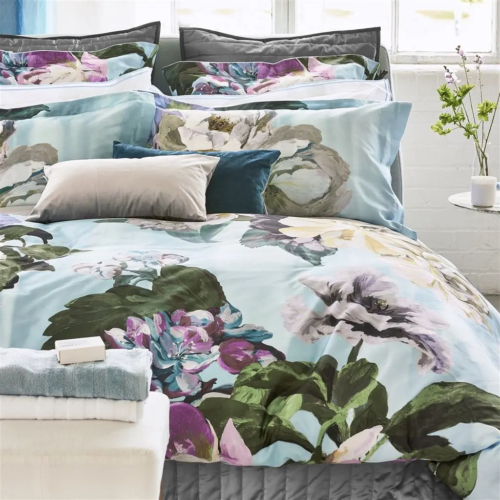 Delft Flower Sky Bedding Designers Guild