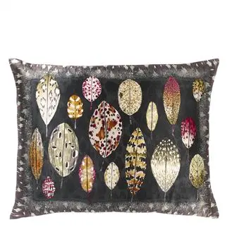 Tulsi Aubergine Decorative Pillow Designers Guild