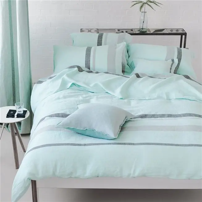 Sentier Aqua Bed Linen Designers Guild