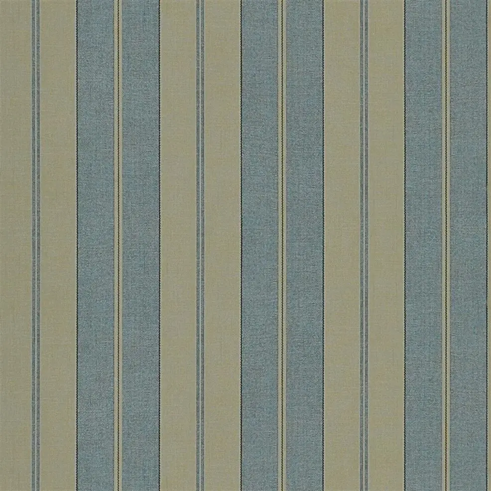 Seaworthy Stripe Vintage Blue Wallpaper Ralph Lauren Designers Guild