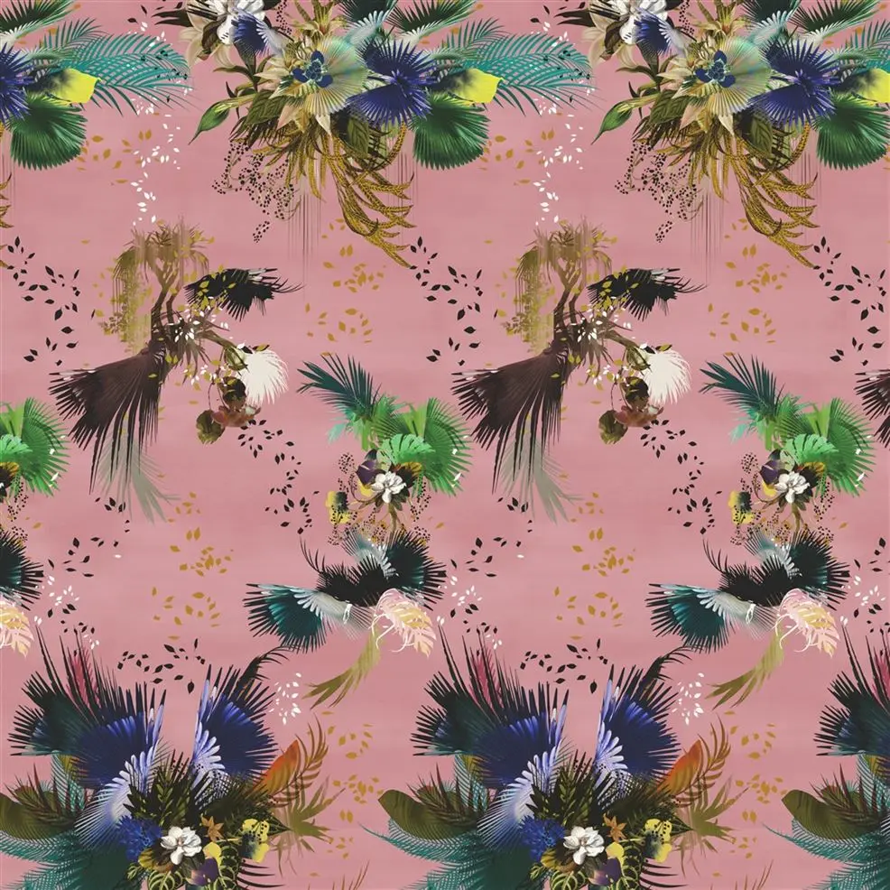 Oiseau Fleur Bourgeon Wallpaper Christian Lacroix