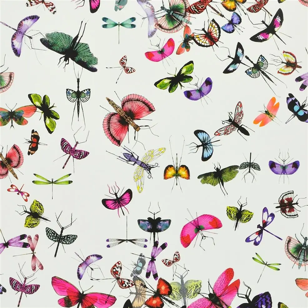 Mariposa Perroquet Wallpaper Christian Lacroix