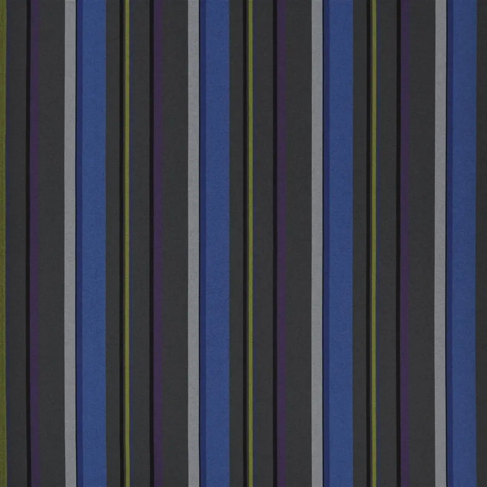 Webbing Stripe Cobalt Fabric Designers Guild